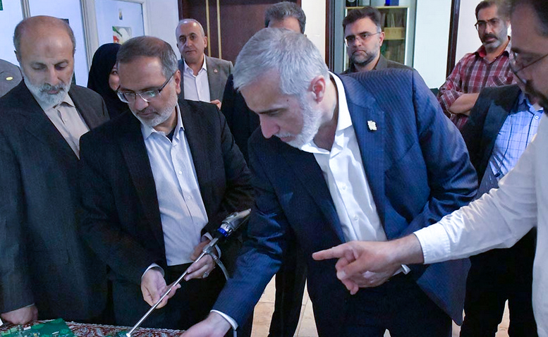 بازدید جناب آقای دکتر پیرصالحی2 -sairanmed