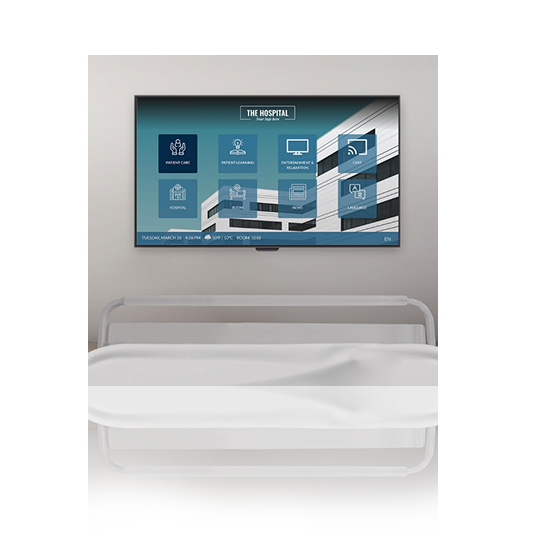 نمایشگر تحت شبکه (IPTV) در بیمارستان